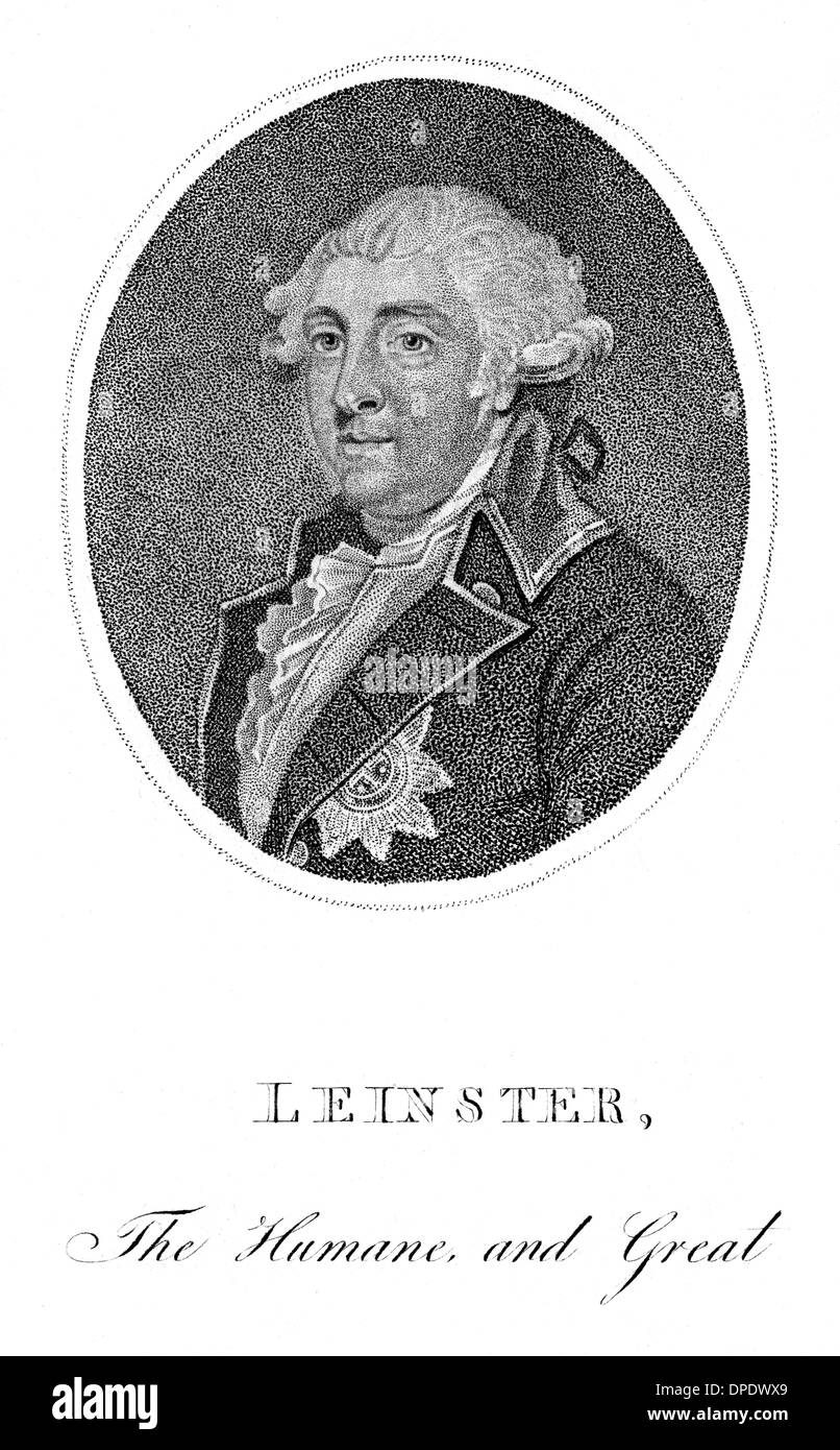 WILLIAM DUC LEINSTER Banque D'Images