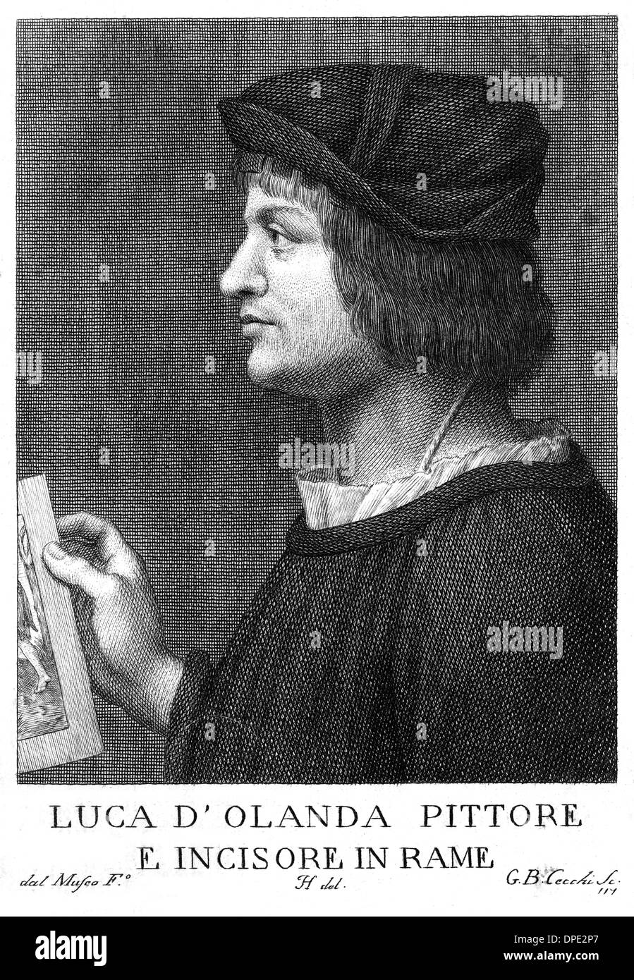 LUCAS VAN LEYDEN Banque D'Images