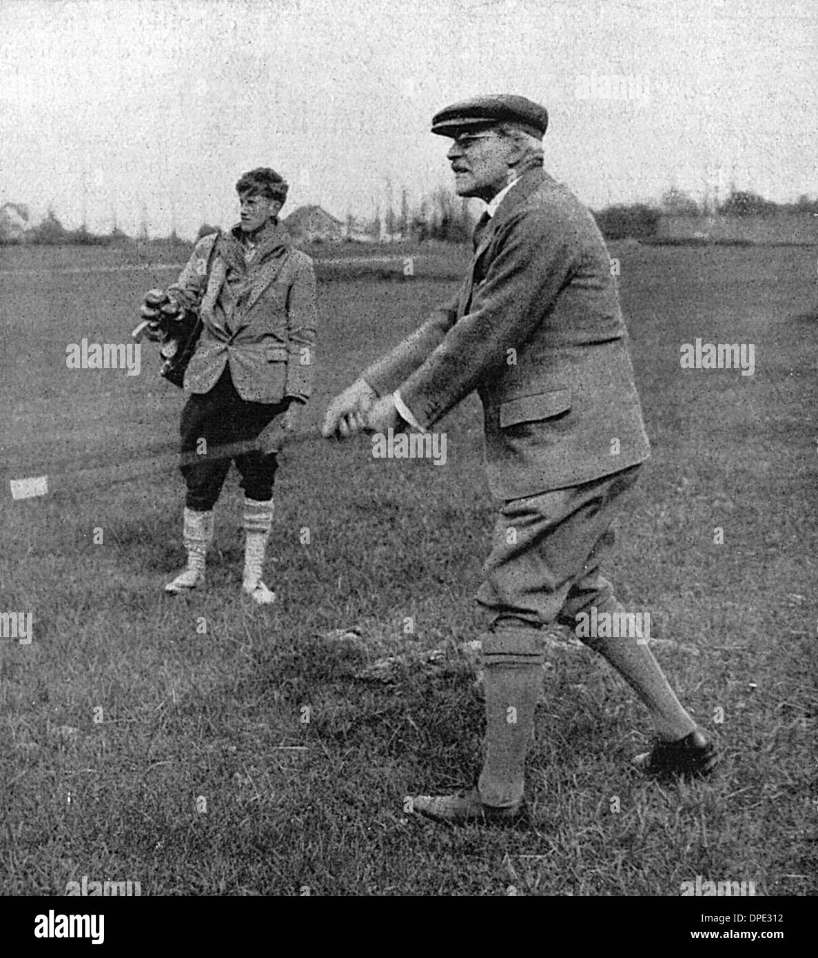 GOLF DE RAMSAY MACDONALD Banque D'Images