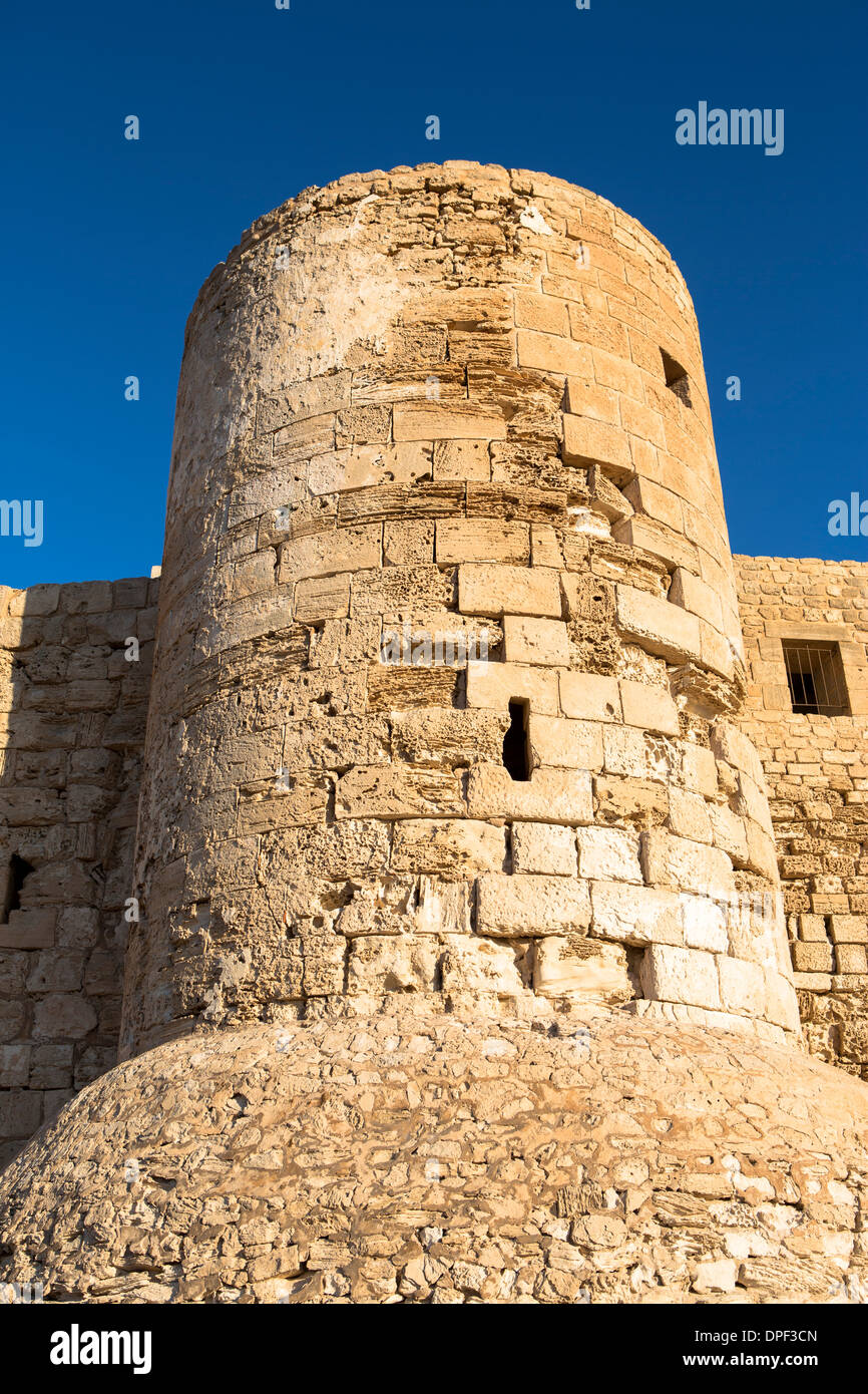 Tour à vieux fort, Djerba, Tunisie Banque D'Images
