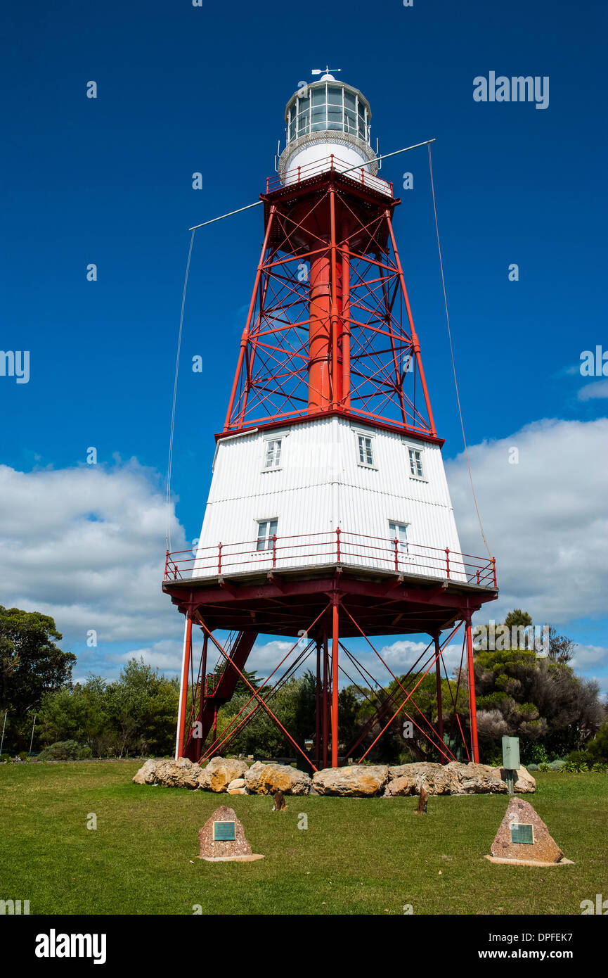 Le phare de Cape Jaffa, Australie du Sud, Australie, Pacifique Banque D'Images