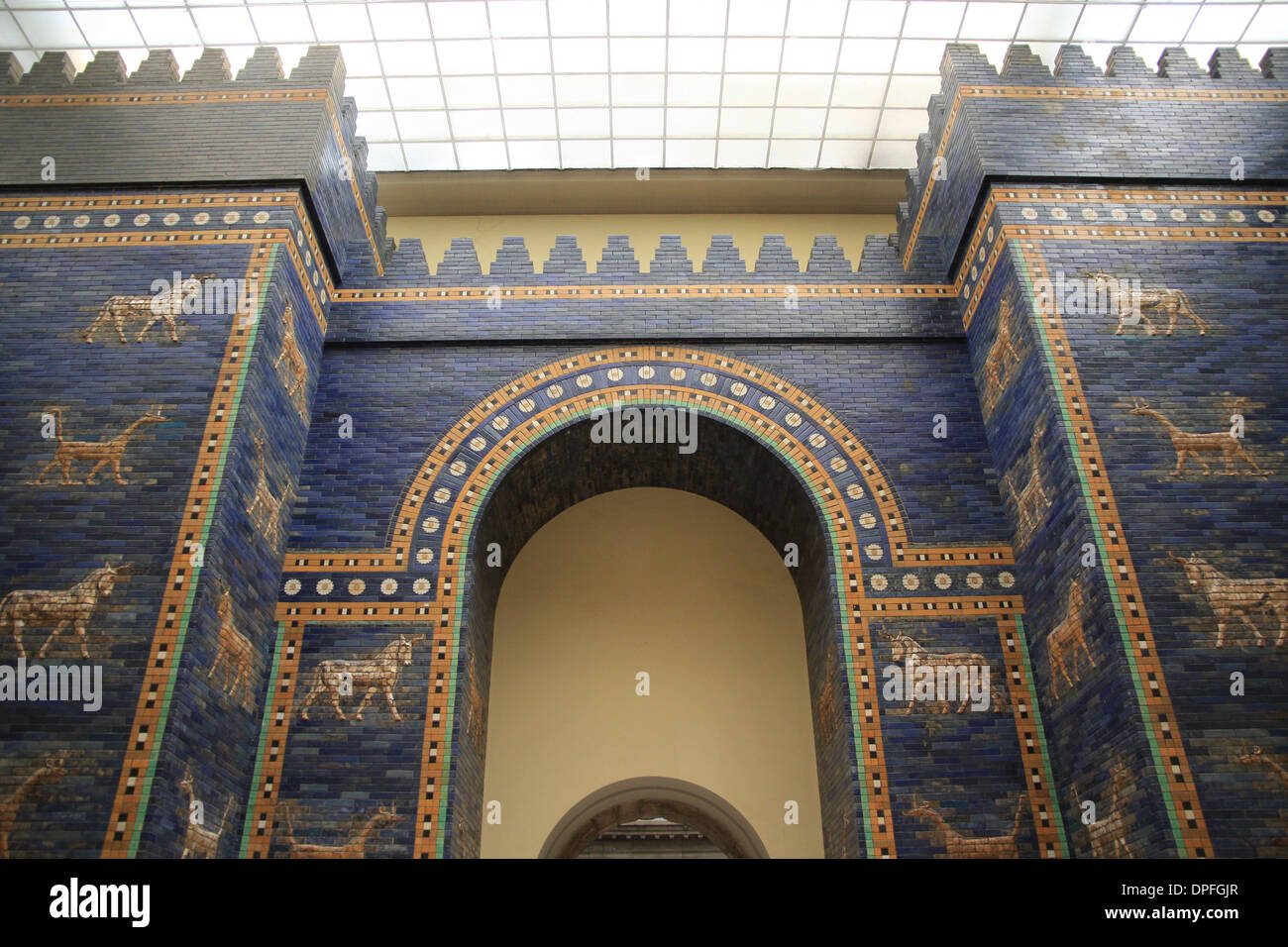 Musée Pergamon de Berlin,Ishtar Gate Banque D'Images