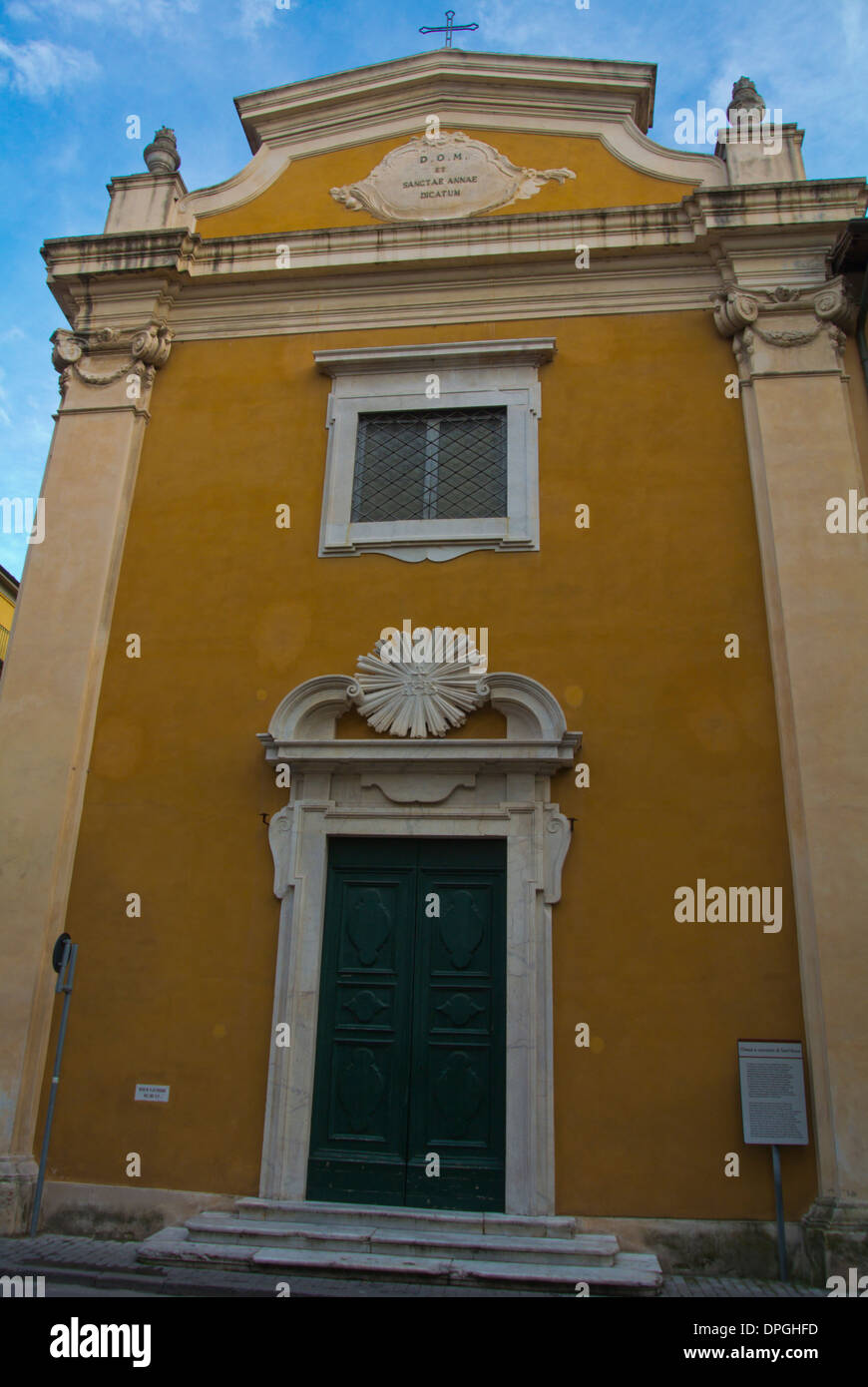 Chiesa e Convento di Sant'Anna église et couvent Largo place vieille ville Parlascio Pise ville région Toscane Italie Europe Banque D'Images