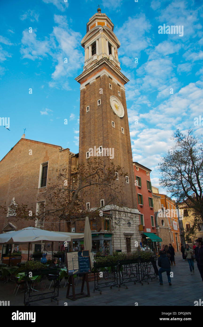 L'église Chiesa dei SS Apostoli Cannaregio, Venise la Vénétie Italie Europe Banque D'Images