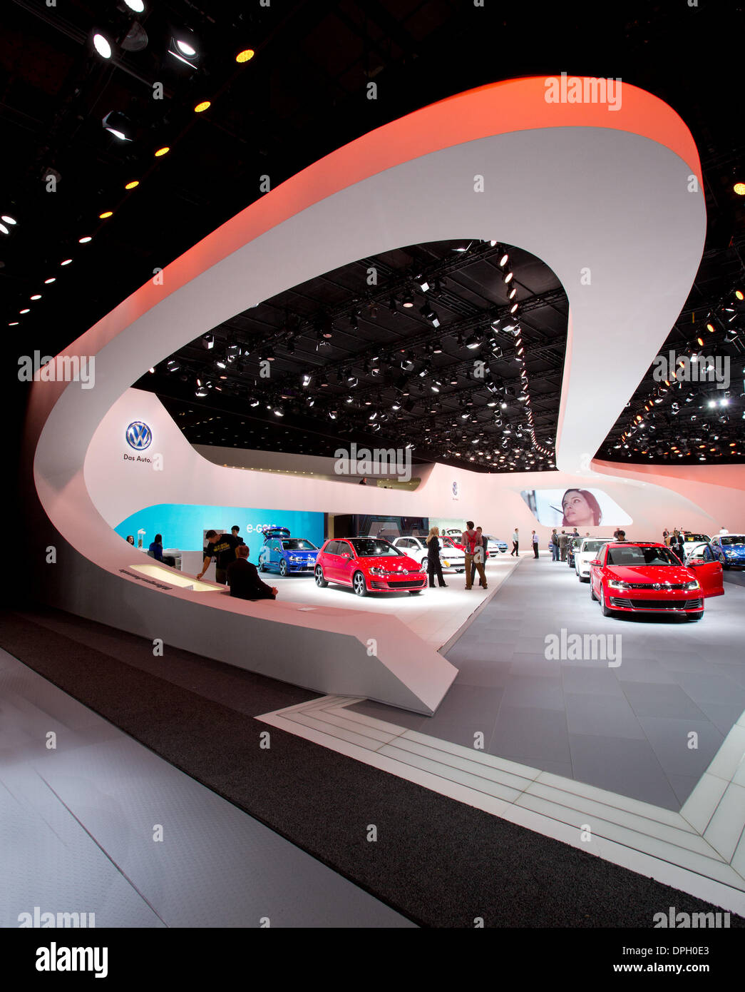 North American International Auto Show NAIAS Banque D'Images