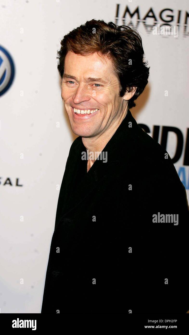 Mar. 21, 2006 - New York, New York, États-Unis - Arrivées TAPIS ROUGE POUR LA PREMIÈRE DE L'INTÉRIEUR DE L'HOMME.Ziegfeld Theatre 03-20-2006. 2006..Willem Dafoe...K47263RM(Image Crédit : © Rick Mackler/Photos/ZUMAPRESS.com) Globe Banque D'Images