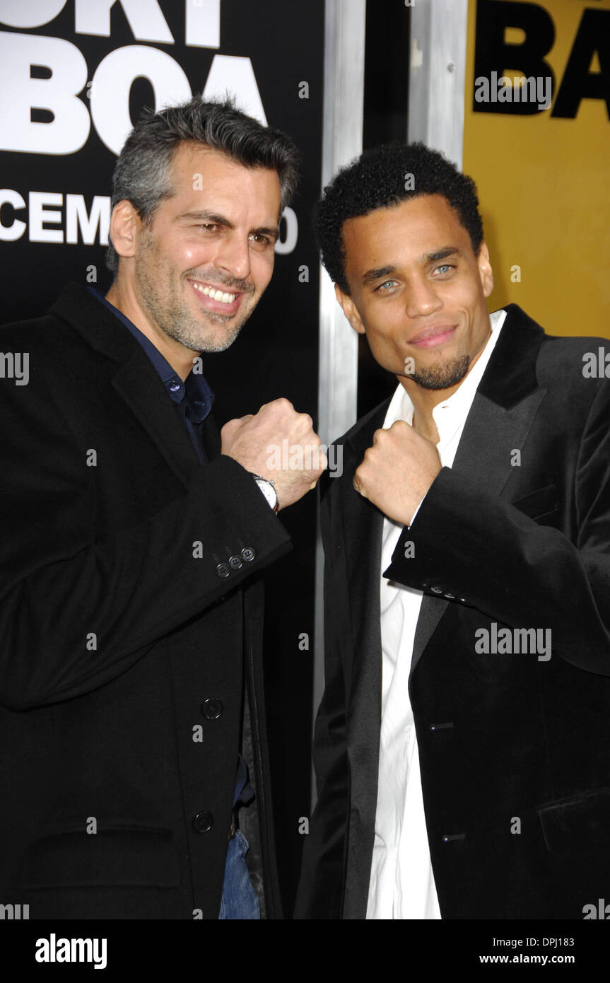 13 déc 2006 - Hollywood, Californie, États-Unis - K51089MGE.PREMIÈRE MONDIALE DE Rocky Balboa, le Grauman's Chinese Theatre d'Hollywood, CA. 12-13-2006.ODED FEHR ET MICHAEL EALY. - 2006(Credit Image : © Michael Germana/Globe Photos/ZUMAPRESS.com) Banque D'Images