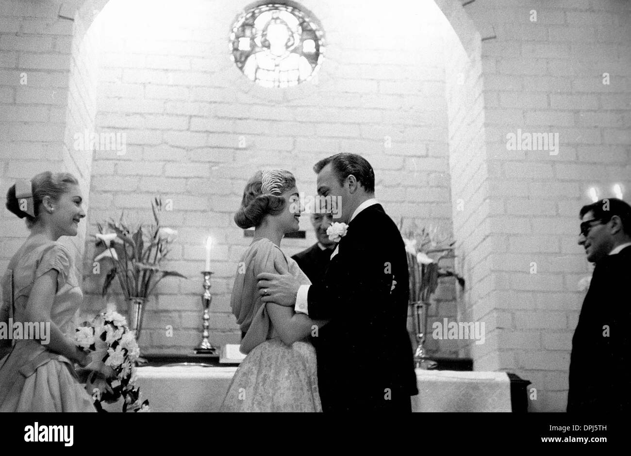 12 juillet 2006 - MARIAGE DE SHIRLEY JONES ET JACK CASSIDY . n° 12282B. DON ORNITZ-(Image Crédit : © Globe Photos/ZUMAPRESS.com) Banque D'Images