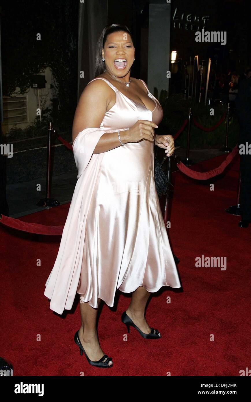20 février 2006 - Hollywood, Los Angeles, USA - QUEEN LATIFAH.ACTRICE.dernières vacances, PREMIERE.Cinerama Dome, Hollywood, Los Angeles, USA.01-12-2006.LAP63443.K46879.par crédit (crédit Image : © Globe Photos/ZUMAPRESS.com) Banque D'Images