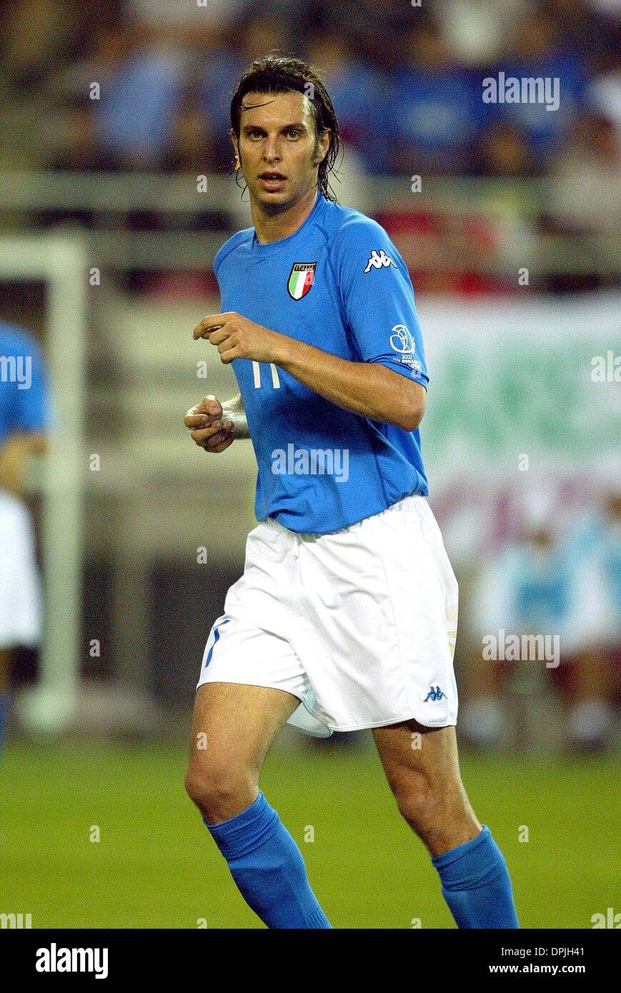 12 mai 2006 - Italie / Croatie - CRISTIANO DONI.ITALIE..L'ITALIE V CROATIE.08/06/2002.DI3487.K47872.APERÇU DE LA COUPE DU MONDE 2006.(Image Crédit : © Globe Photos/ZUMAPRESS.com) Banque D'Images