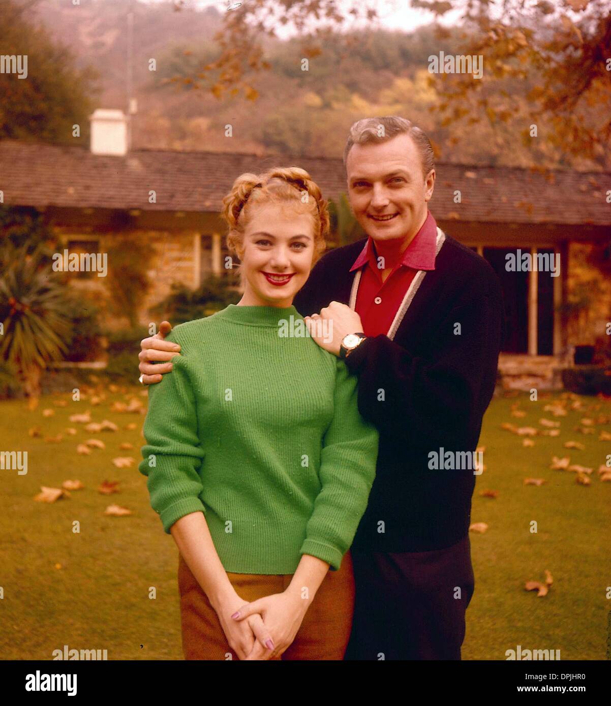 12 juillet 2006 - SHIRLEY JONES AVEC JACK CASSIDY. LARRY BARBIER-(Image Crédit : © Globe Photos/ZUMAPRESS.com) Banque D'Images