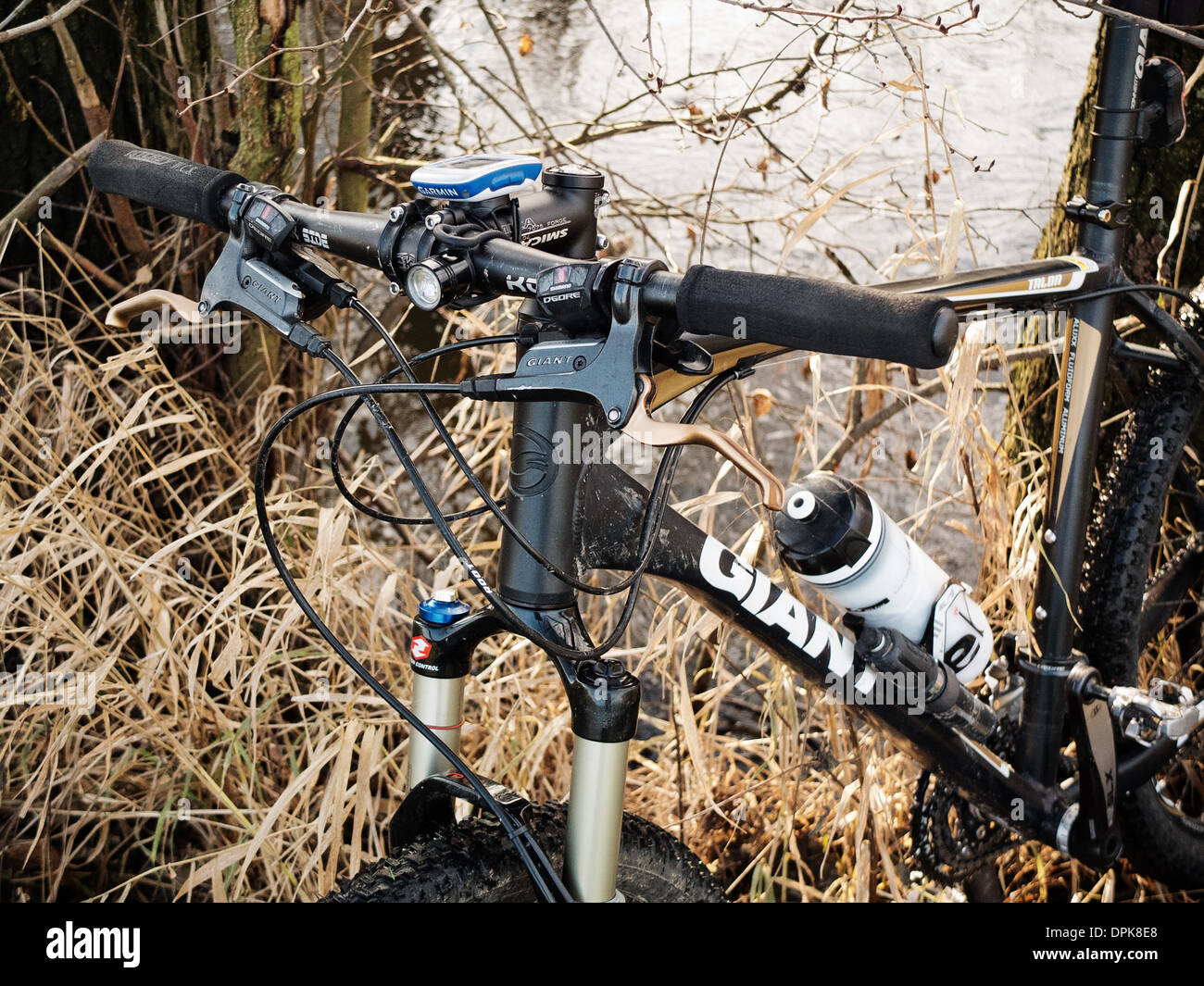 Location sport en forêt, cadre naturel dans la Mazurie, Pologne Banque D'Images