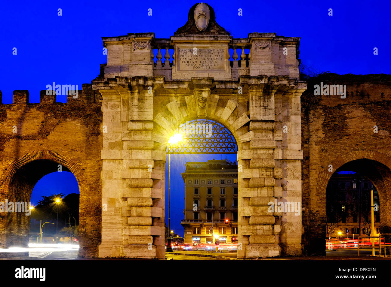 Porta San Giovanni, Rome Italie Banque D'Images