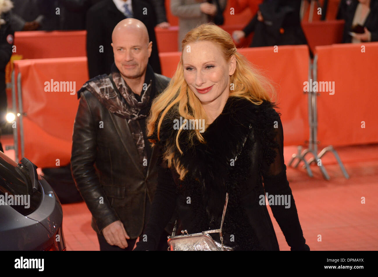 Andrea Sawatzki, Christian Berkel - 63e Festival International du Film de Berlin, Berlin - Cérémonie de clôture le 16 février 2013 Banque D'Images