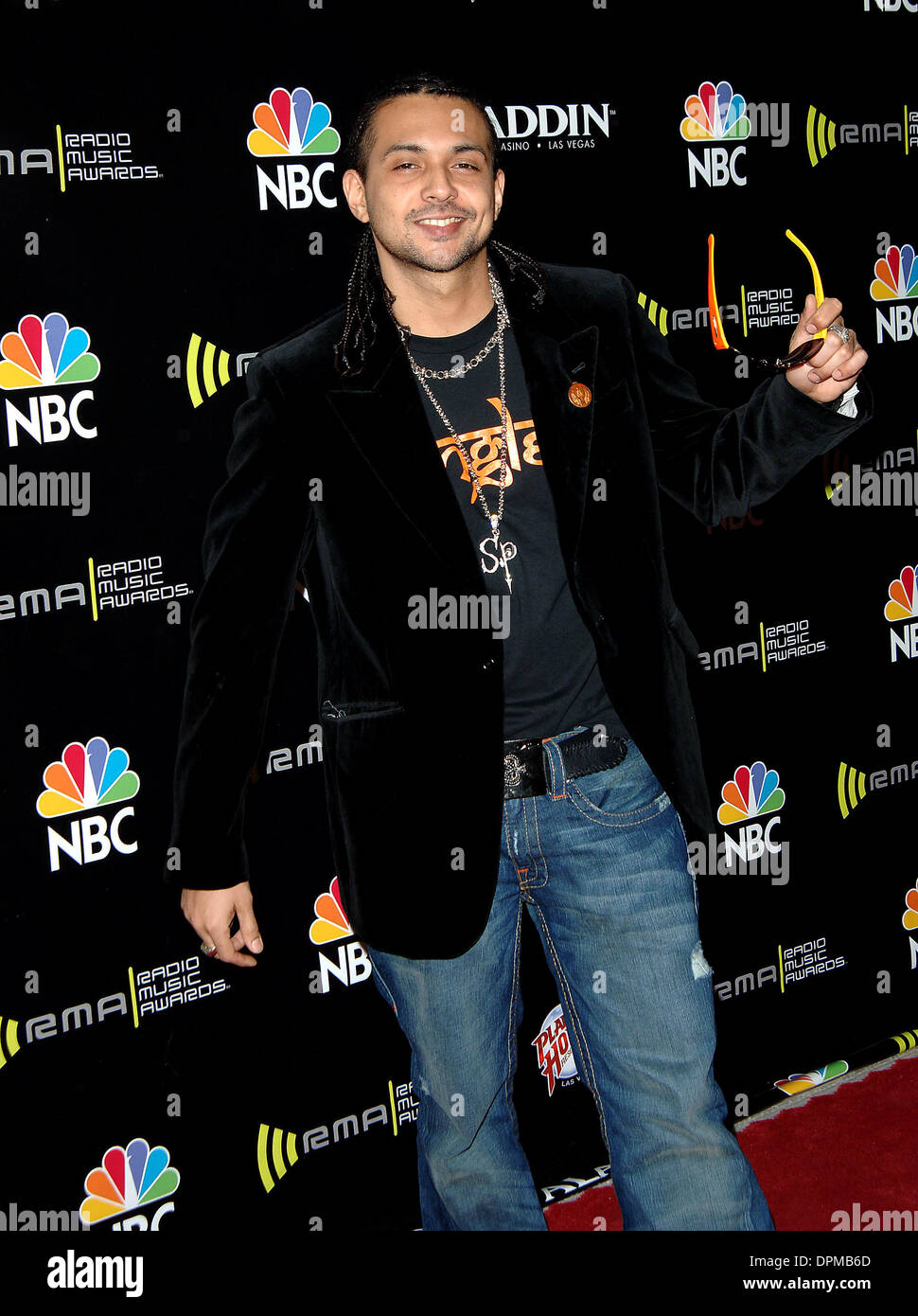 19 déc., 2005 - Las Vegas, Nevada, USA - K46073FB.2005 RADIO MUSIC AWARD LES ARRIVÉES À L'ALADDIN.HOTEL AND CASINO LAS VEGAS, NEVADA..12/19/2005. BARRETT FITZROY / 2005.SEAN PAUL(Image Crédit : © Globe Photos/ZUMAPRESS.com) Banque D'Images