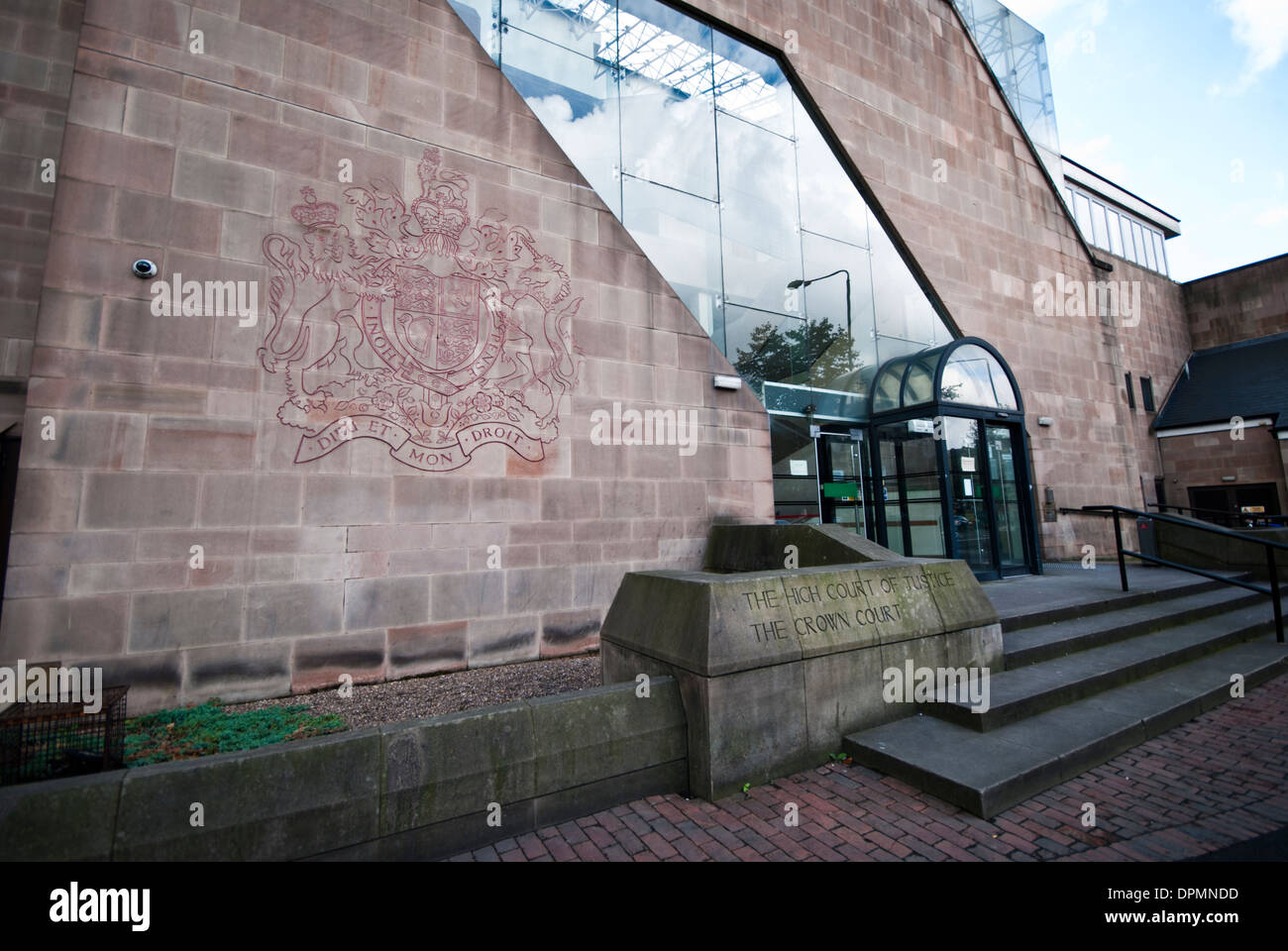 Le tribunal de la Couronne de Nottingham, Nottingham, Nottinghamshire England UK Banque D'Images