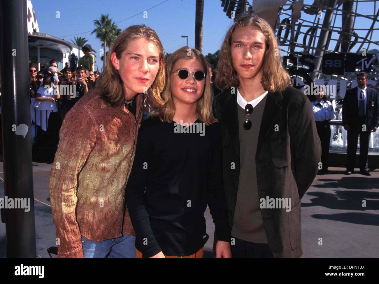 12 janvier 2006 - K13207LR.MTV Video Music Awards 09-10-1998.UNIVERSAL CITY CA .HANSON . LISA ROSE-(PHOTOS Image : © Crédit Photos Globe/ZUMAPRESS.com) Banque D'Images