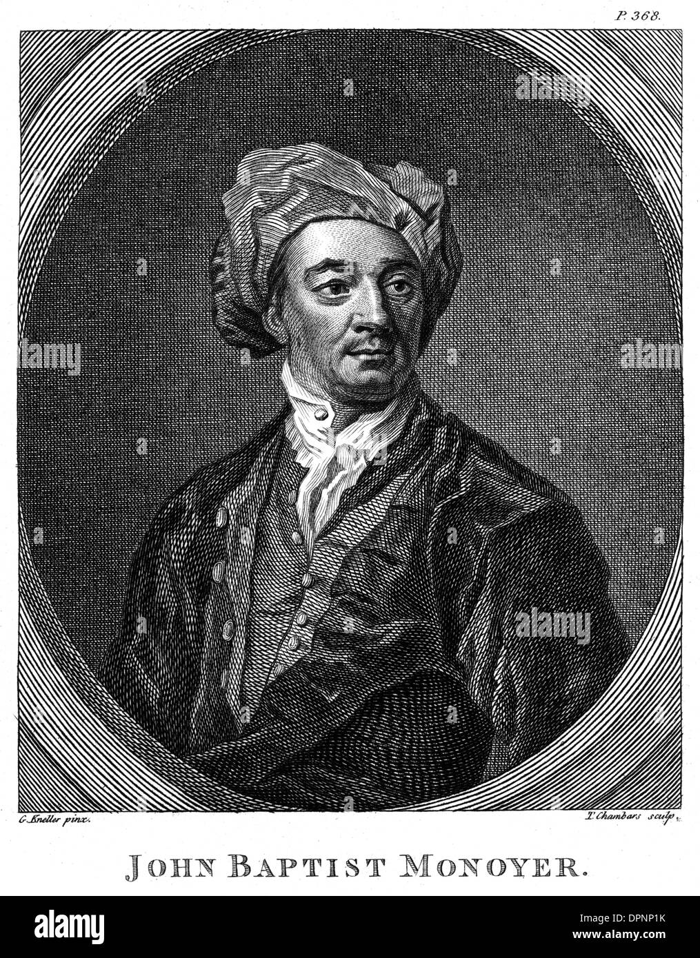 JEAN BAPTISTE MONNOYER Banque D'Images