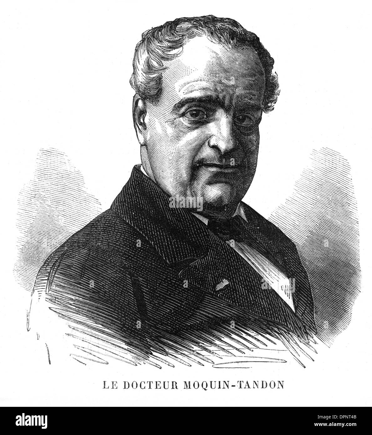 HORACE MOQUIN-TANDON Banque D'Images