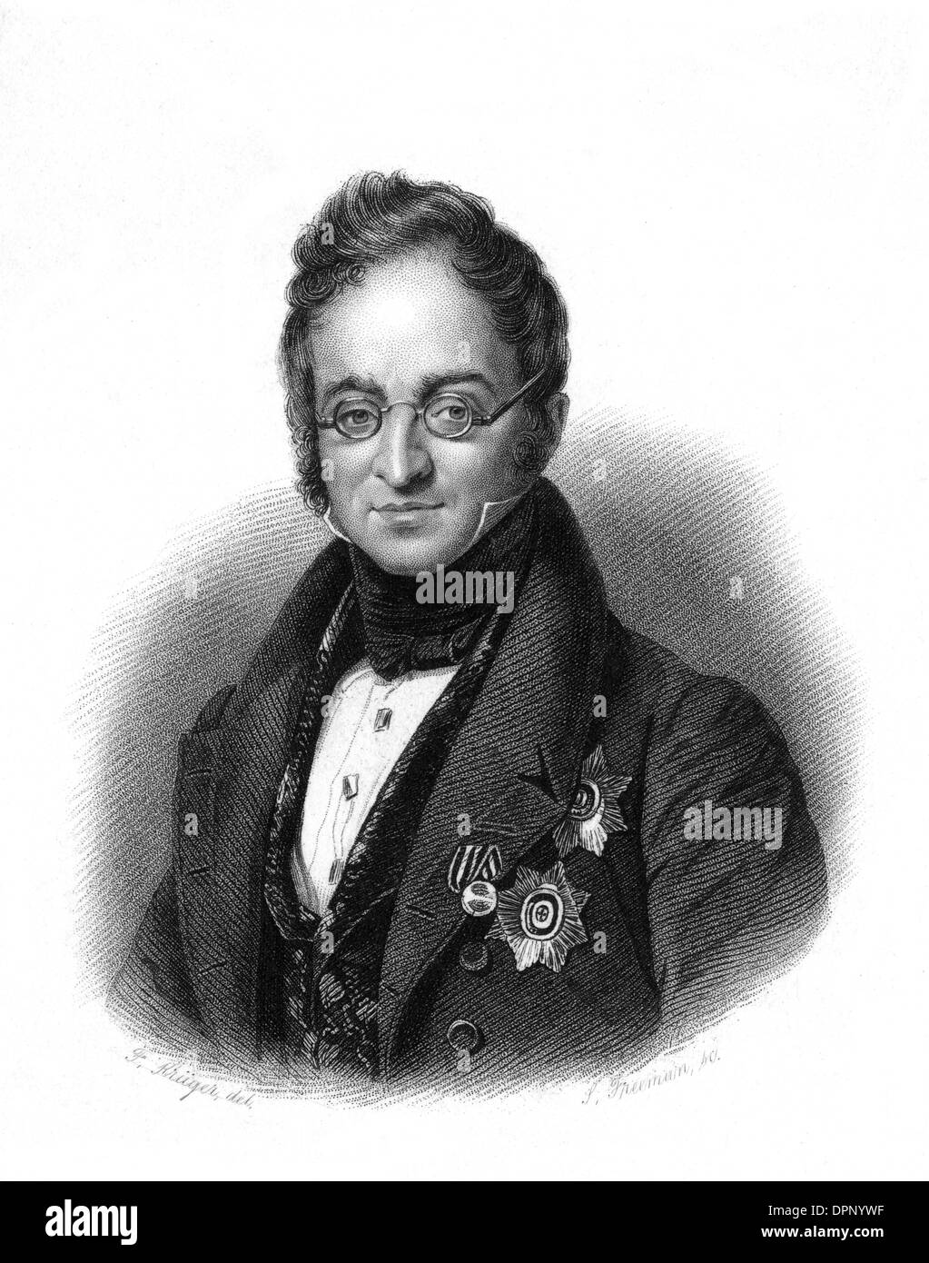 KARL ROBERT NESSELRODE Banque D'Images
