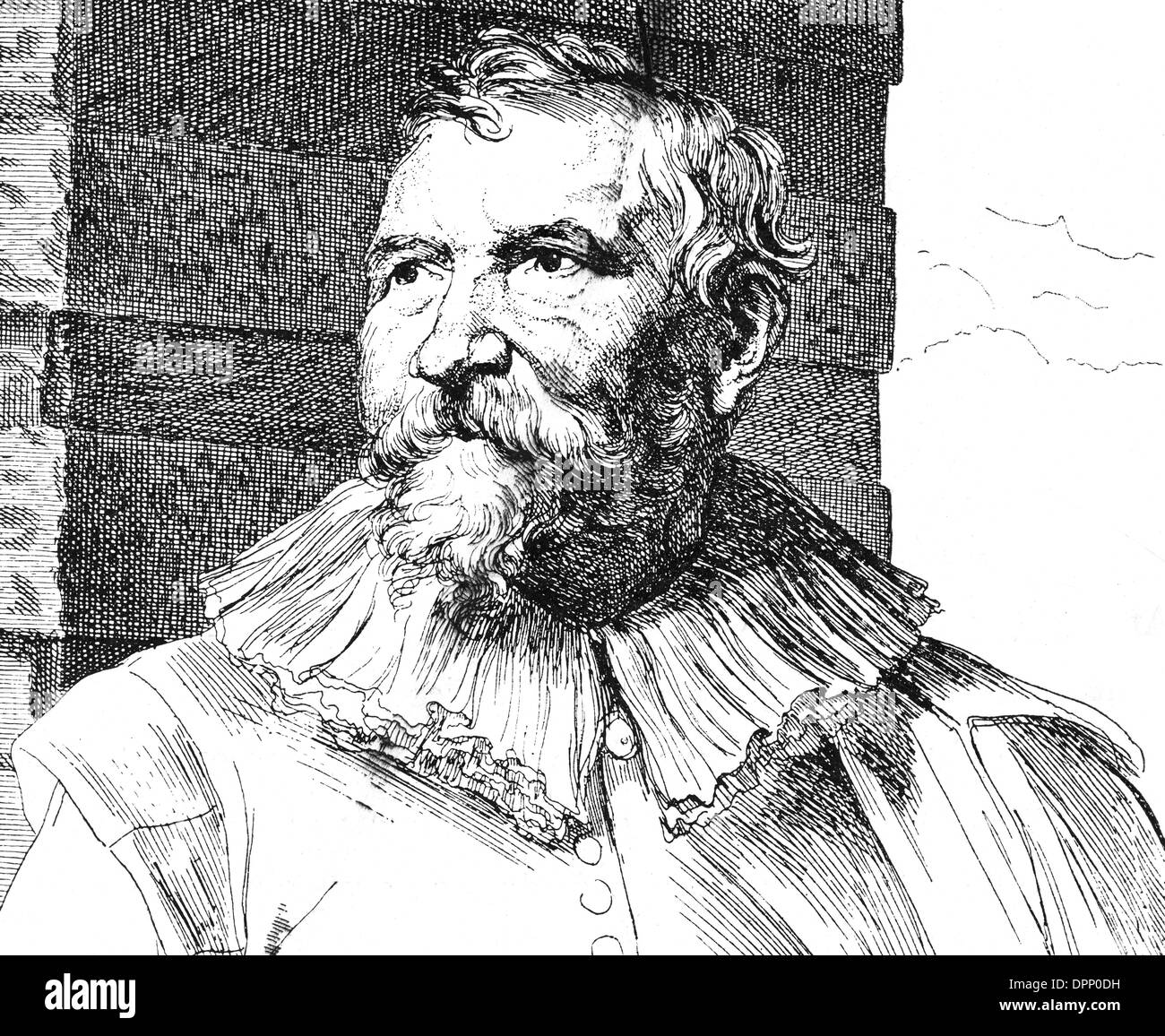 Adam Van Noort, après Van Dyck Banque D'Images