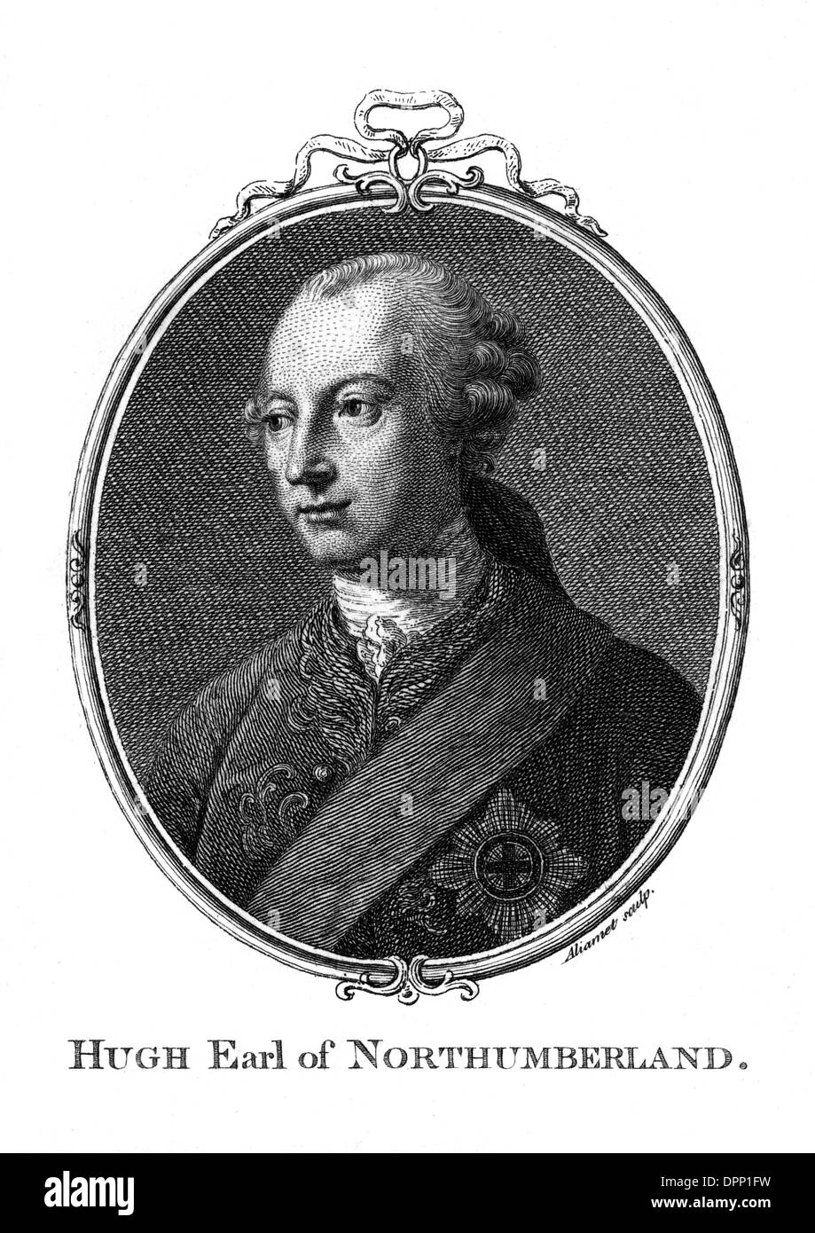 2ème duc NORTHUMBERLAND Banque D'Images