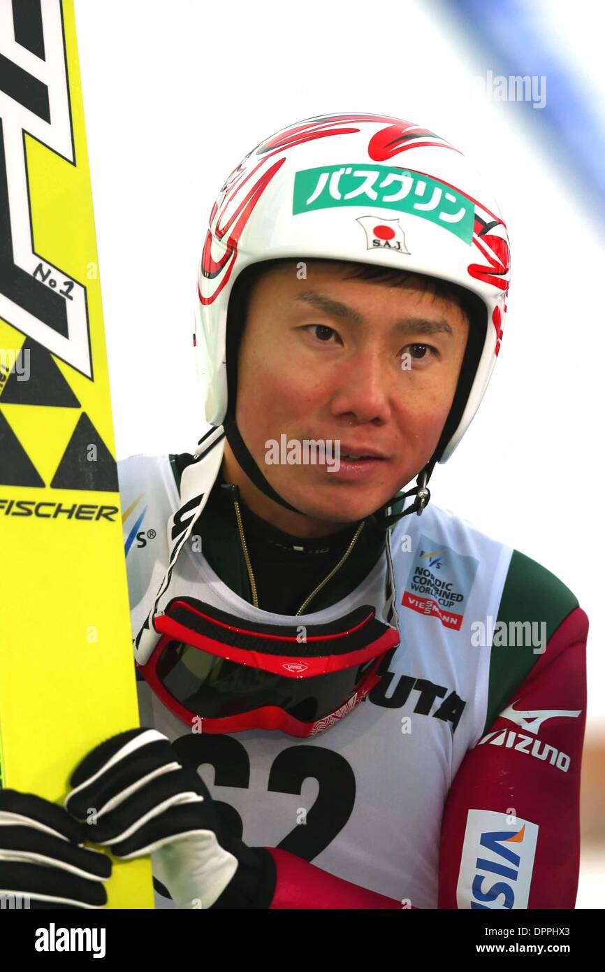 Kuusamo, Finlande. 29 nov., 2013. Taihei Kato (JPN) Combiné nordique : Coupe du monde de combiné nordique à la session de formation à Ruka Kuusamo, Finlande . © Jun Tsukida/AFLO SPORT/Alamy Live News Banque D'Images