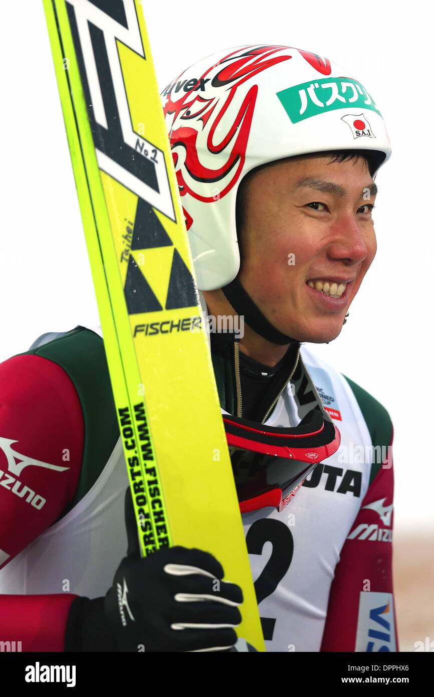 Kuusamo, Finlande. 29 nov., 2013. Taihei Kato (JPN) Combiné nordique : Coupe du monde de combiné nordique à la session de formation à Ruka Kuusamo, Finlande . © Jun Tsukida/AFLO SPORT/Alamy Live News Banque D'Images