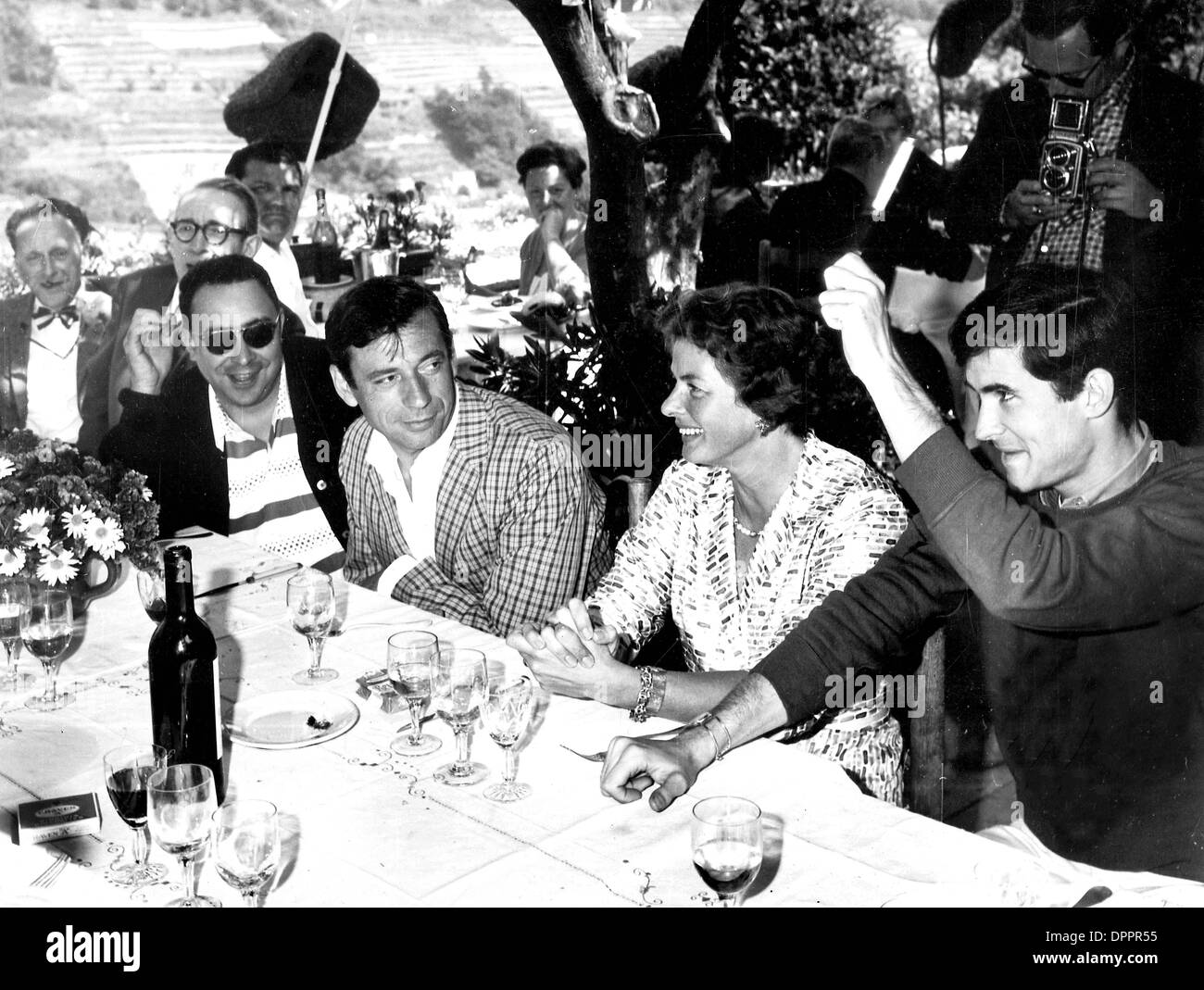 10 mai 2006 - Anthony Perkins.FESTIVAL DE CANNES. OMEDIAS PLANTETE / 1959 / PIX(Credit Image : © Photos Globe/ZUMAPRESS.com) Banque D'Images