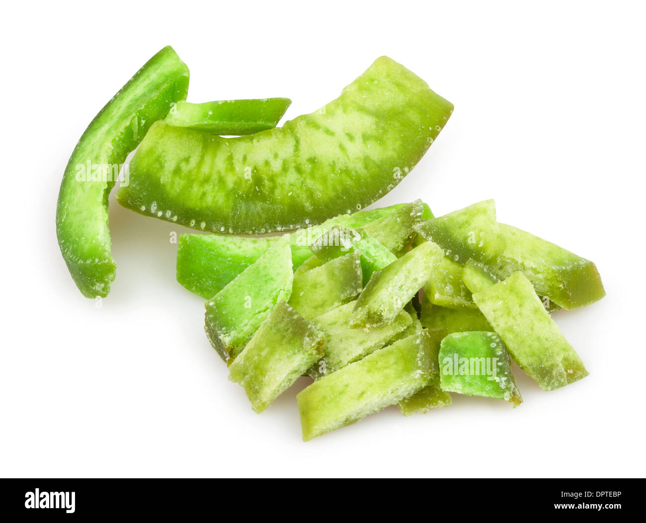 Pomelo coupé confits isolated on white Banque D'Images