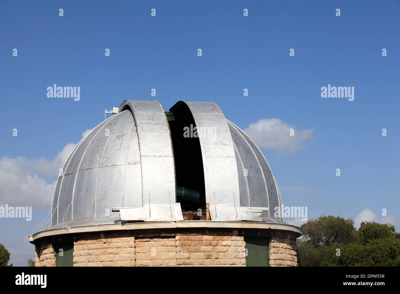 Grèce Athènes attique colline filopappou l'observatoire national Banque D'Images