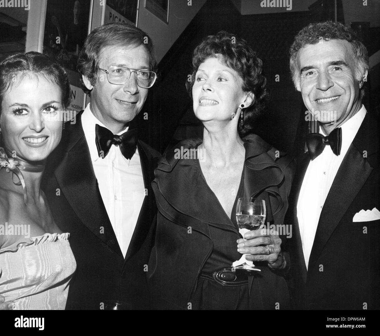 RICARDO MONTALBAN avec GEORGIANA MONTALBAN, YOLANDA KOPELL et BERNIE KOPELL.Photo par Nate Cutler-Globe RICARDOMONTALBANRETRO.inc., Photos (crédit Image : © Globe Photos/ZUMAPRESS.com) Banque D'Images