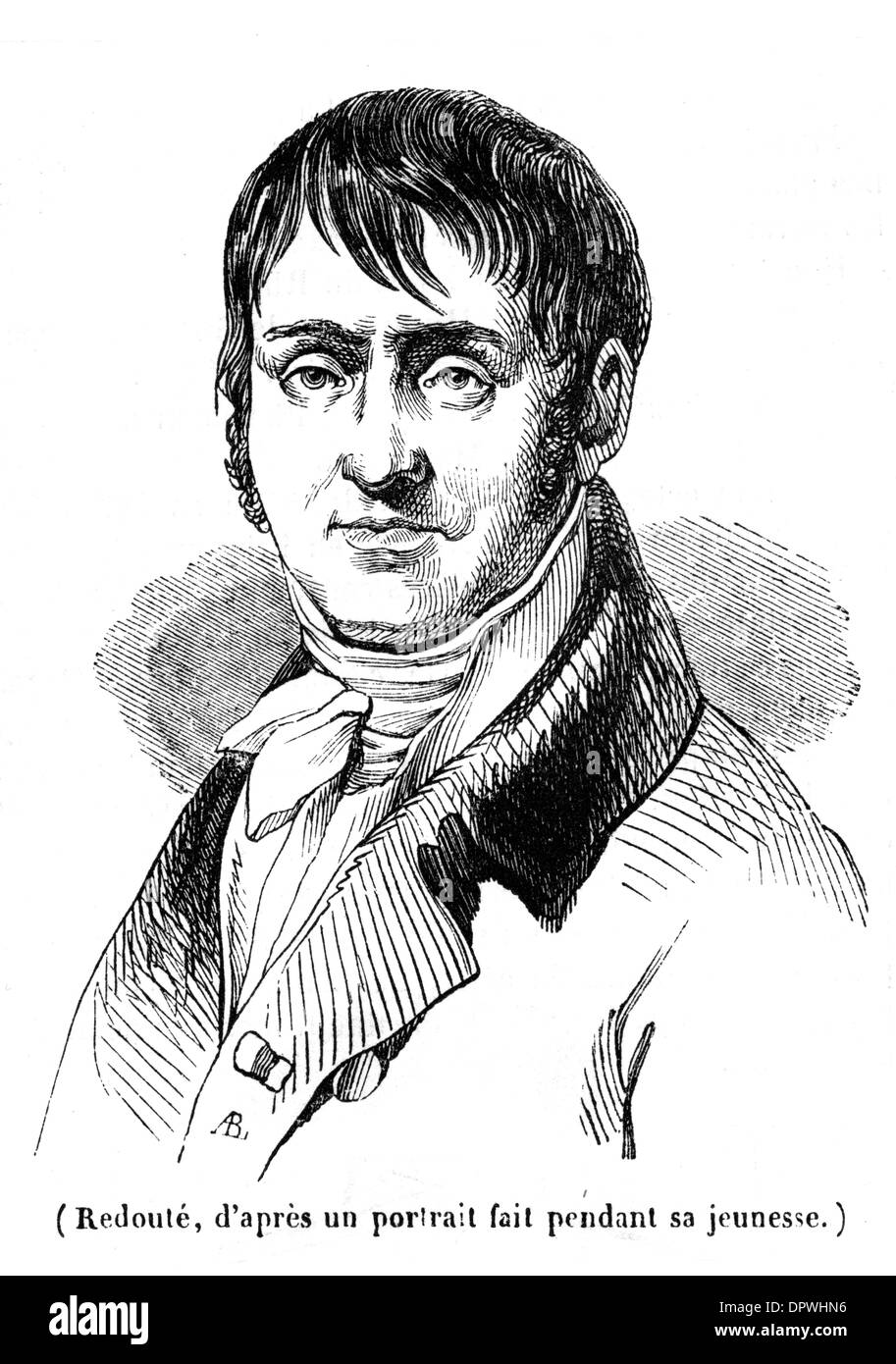 PIERRE JOSEPH REDOUTE -2 Banque D'Images