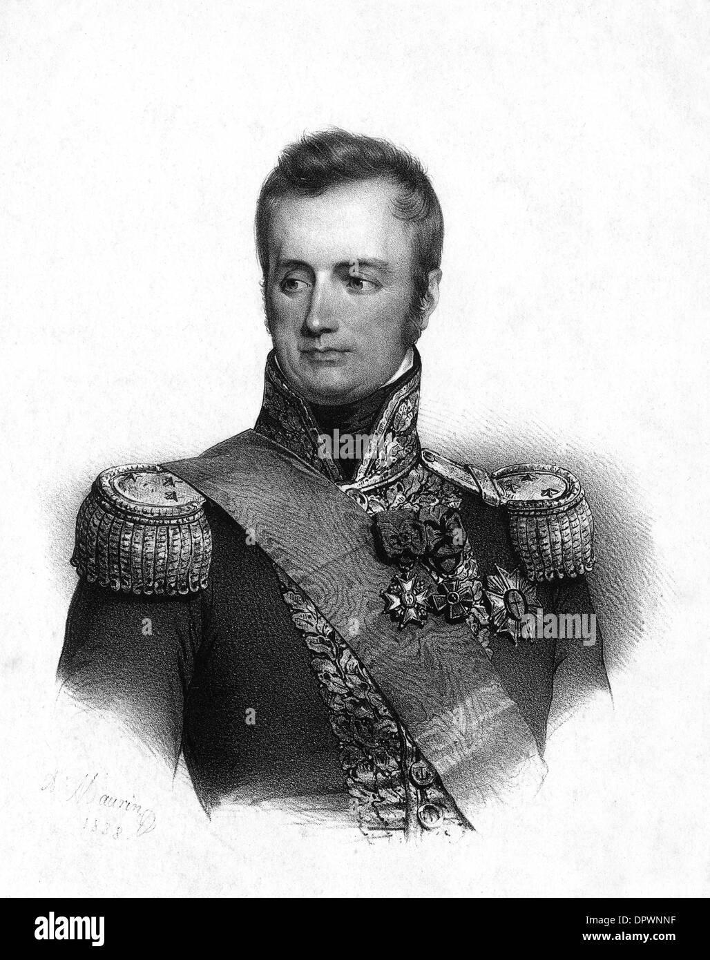 BARON ROUSSIN Banque D'Images