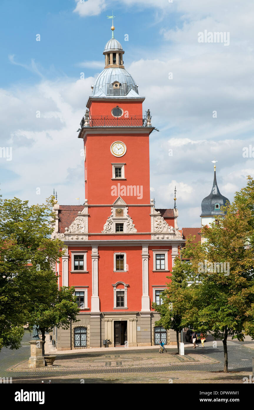 L'hôtel de ville, Gotha, Allemagne Banque D'Images