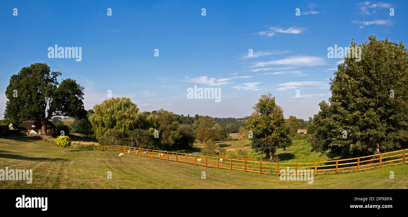 Chadlington Vue panoramique Banque D'Images
