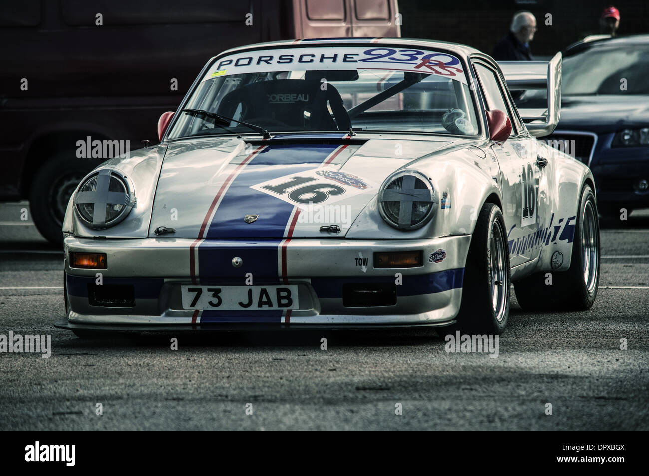 Porsche 930 RS Classic Sport Cars Snetterton Banque D'Images