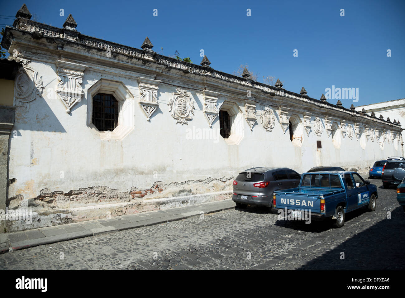 Ruines Antigua Guatemala Banque D'Images