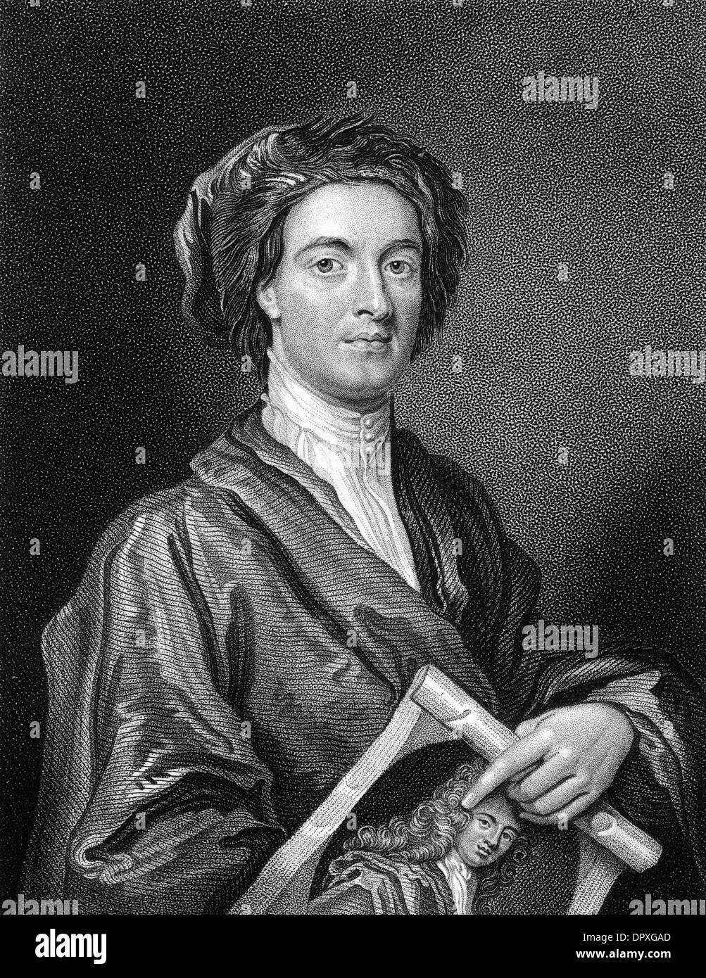 JOHN SMITH, graveur Banque D'Images