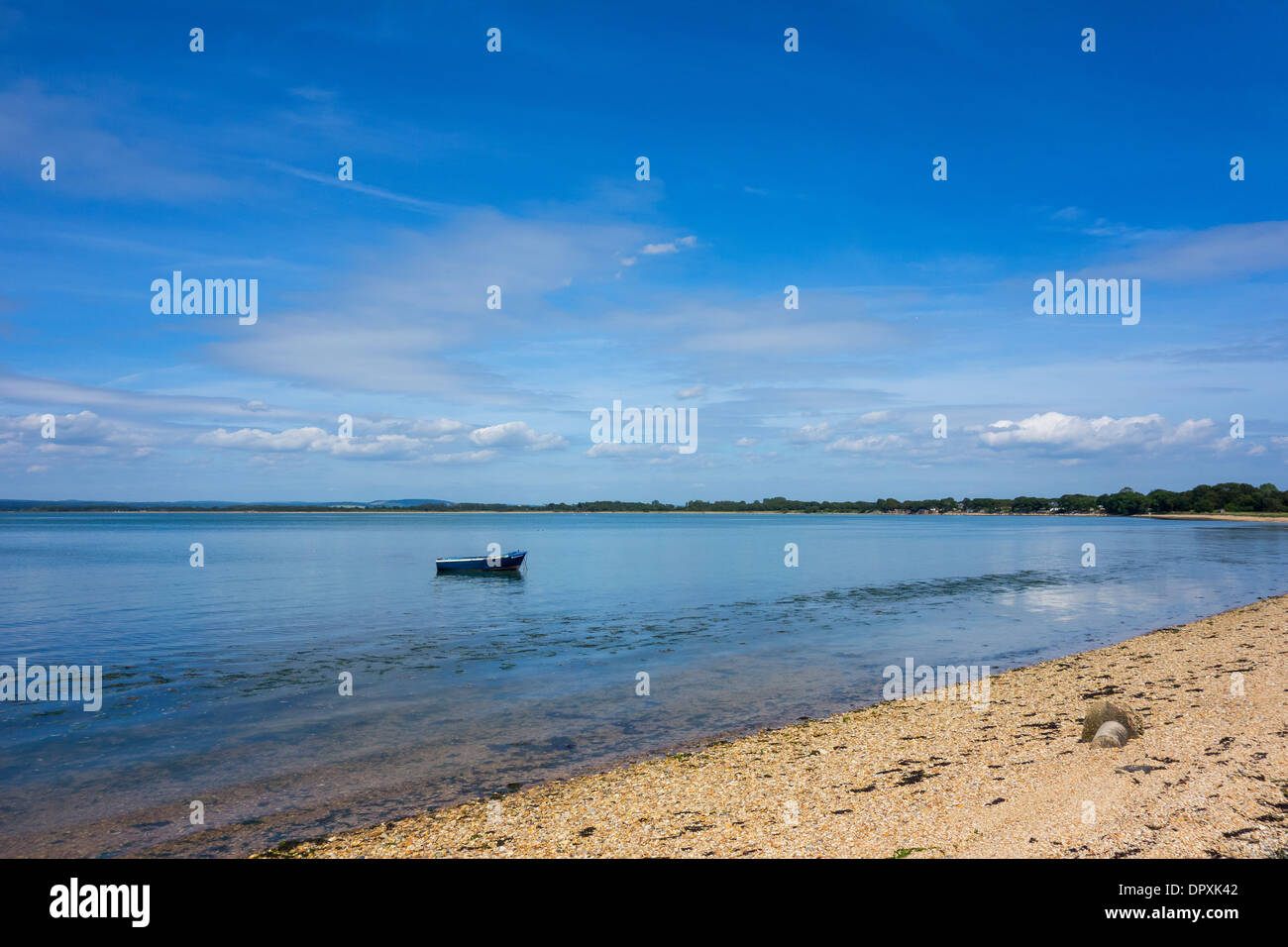 Le port de Langstone Hayling Island Hampshire Banque D'Images