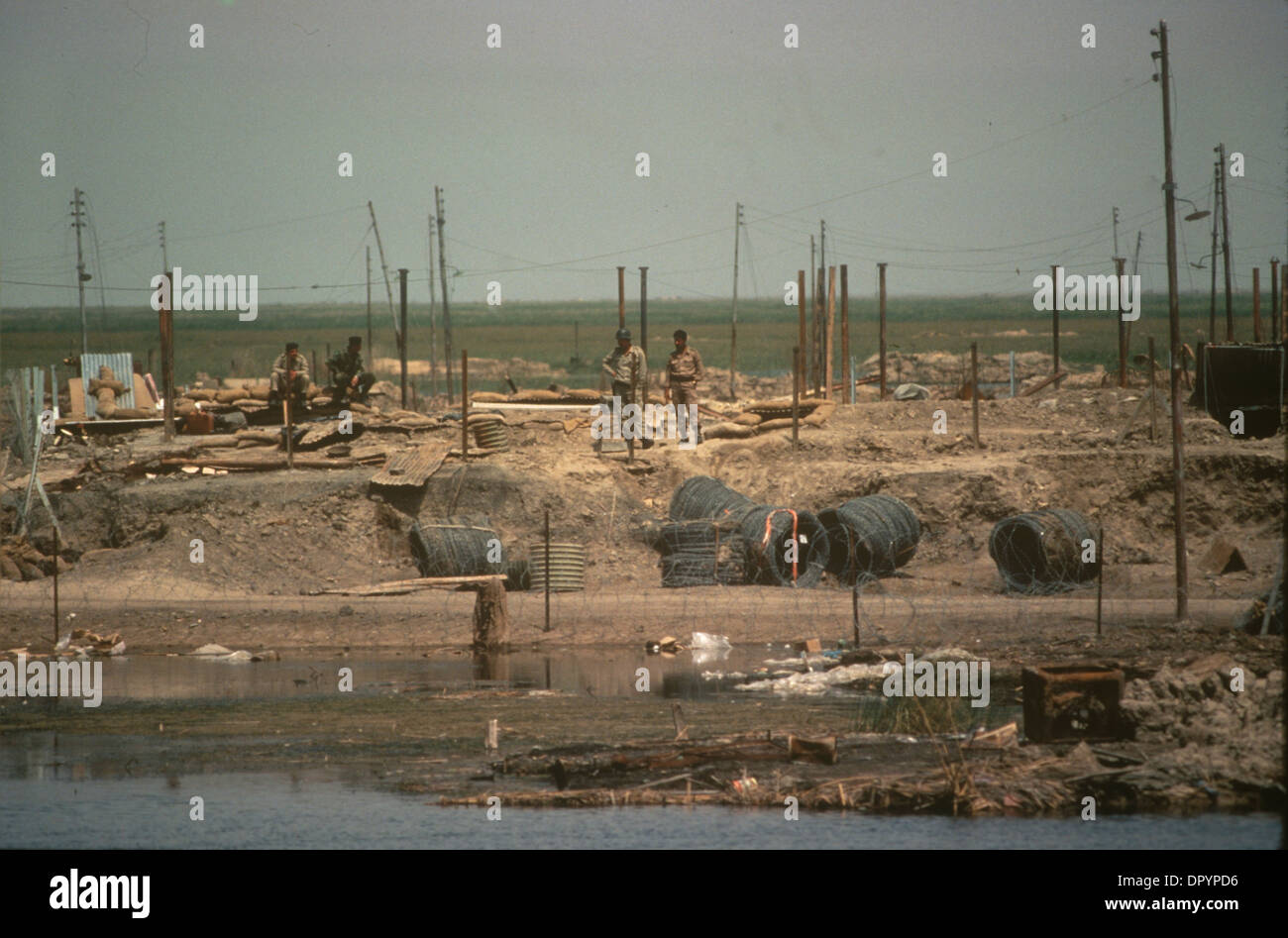Iran guerre en Irak également connue sous le nom de première guerre du Golfe persique ou guerre du Golfe. Années 1980 HOMER SYKES Banque D'Images