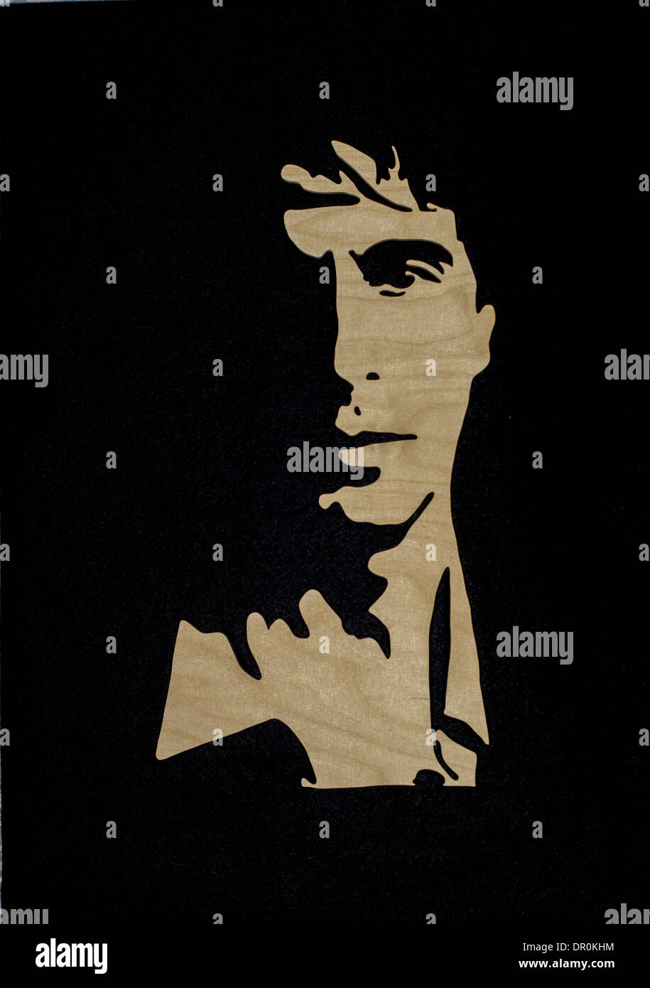 Scrollsaw illustration de P Mclardy de Al Pacino Banque D'Images