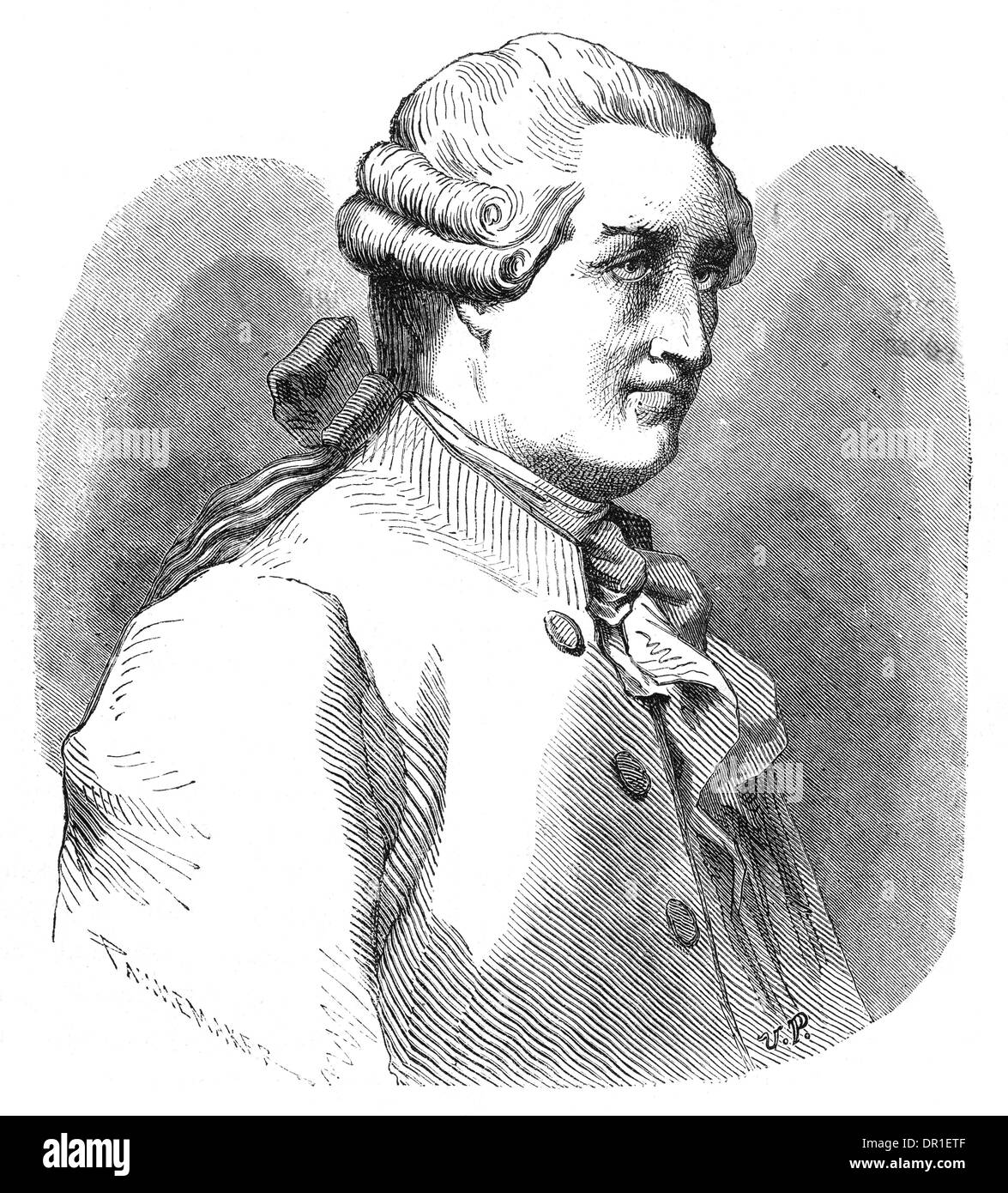 Jacques Vaucanson Banque D'Images