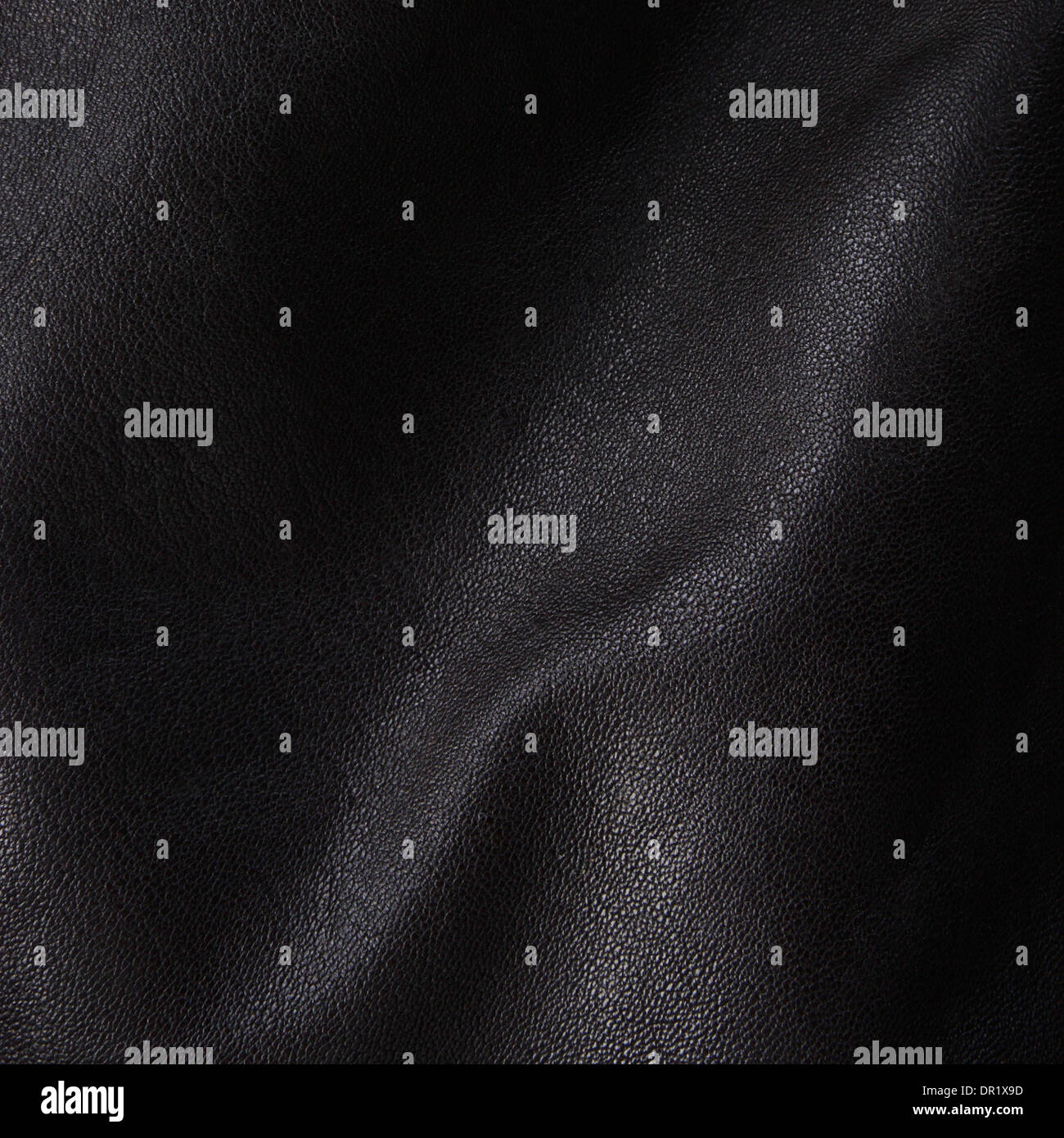 À partir de l'arrière-plan en cuir véritable brun foncé Banque D'Images