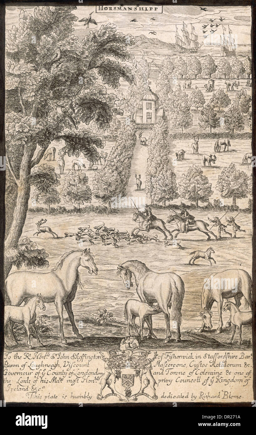 Equitation/BLOME Banque D'Images