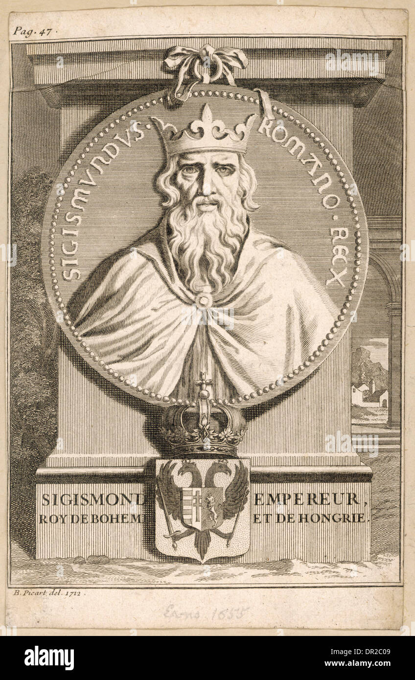 SIGISMUND (1368 - 1437) Banque D'Images
