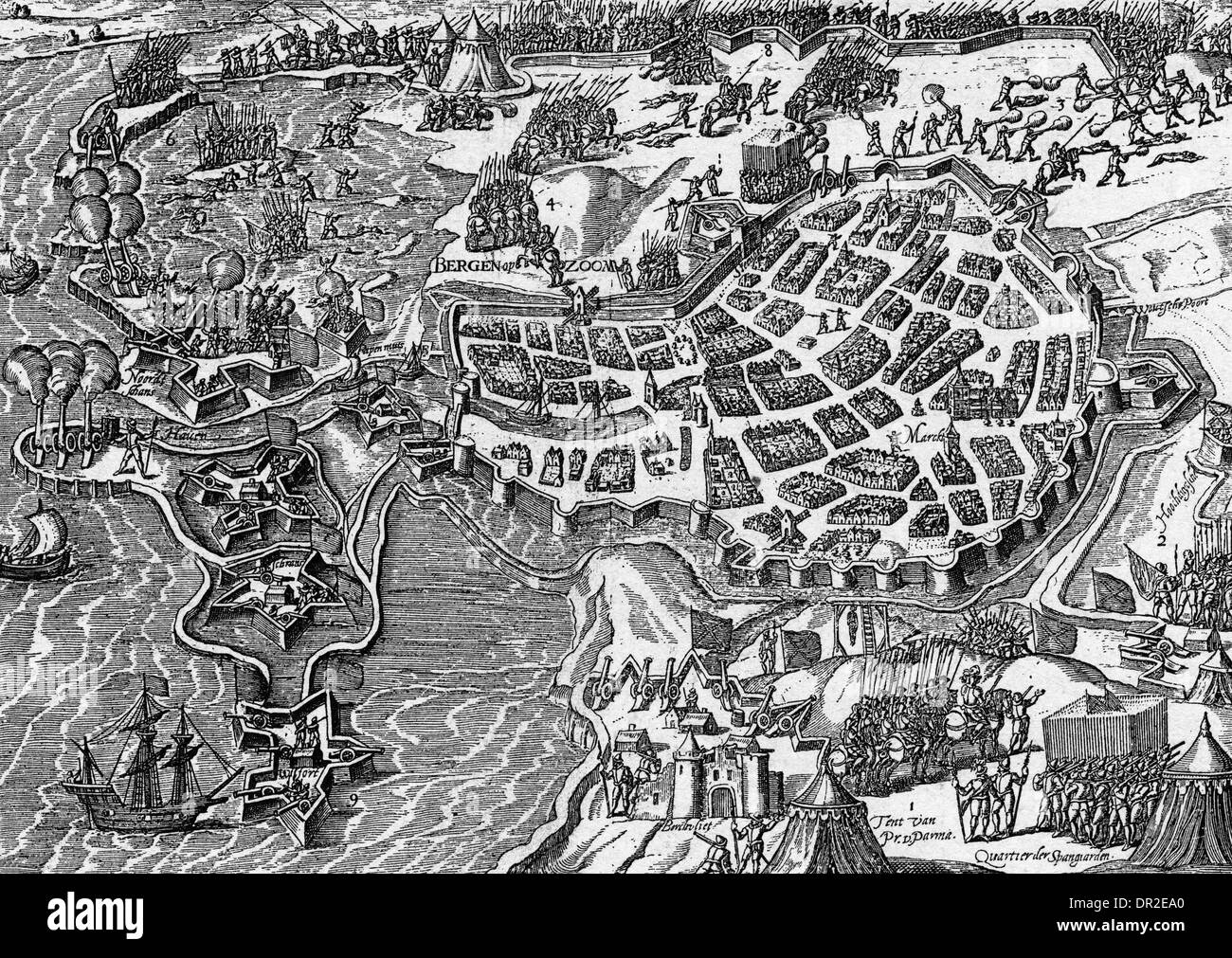 Siege of bergen op zoom Banque de photographies et d’images à haute résolution Alamy
