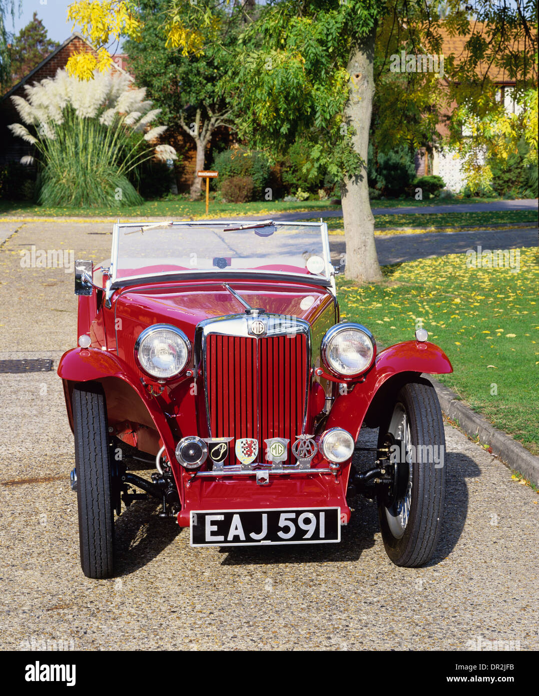 MG TC Vintage Sports car - 1947 Morris garages Banque D'Images