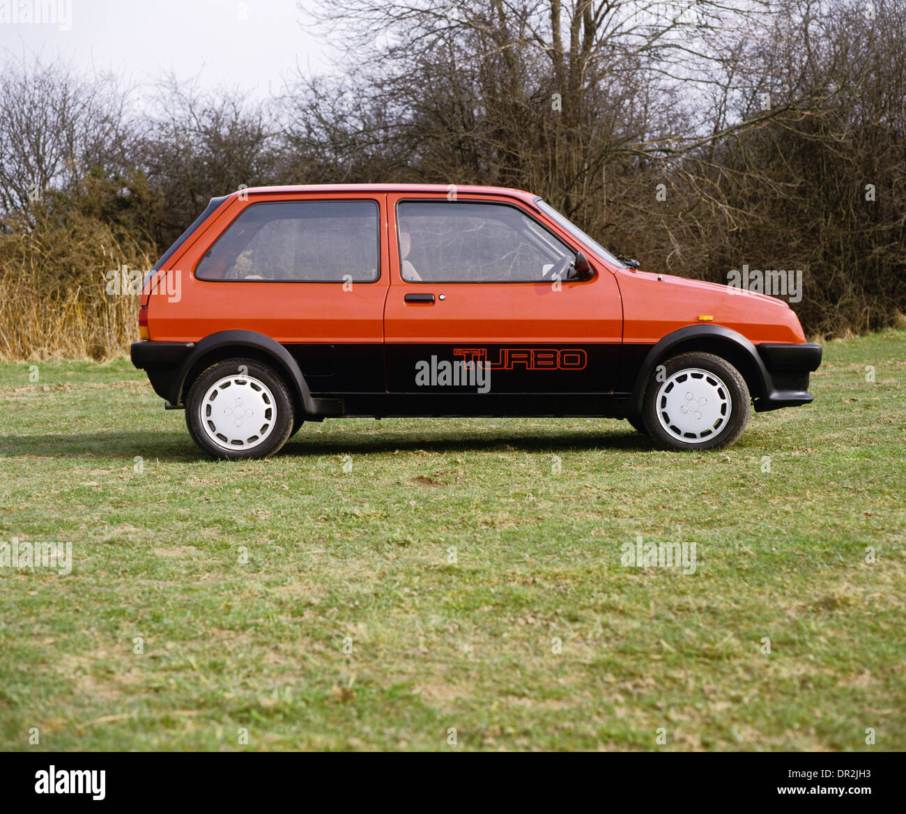 MG Metro Turbo - voiture de sport Rare - Vue latérale Banque D'Images