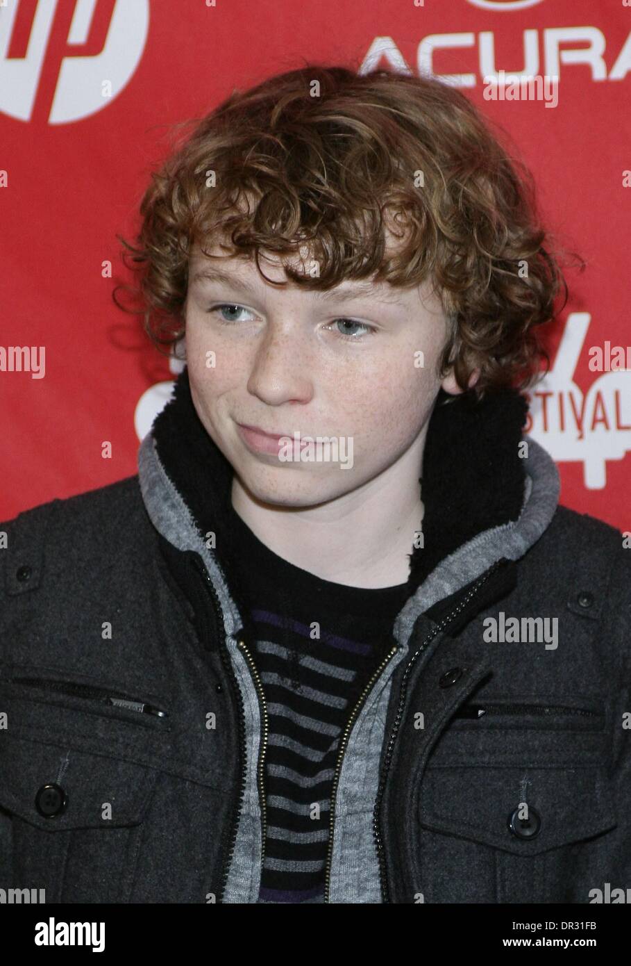 Park City, Utah, USA. 17 Jan, 2014. Dylan Cole aux arrivées d'HELLION en première mondiale au Festival du Film de Sundance 2014, Library Theatre Centre, Park City, UT 17 Janvier, 2014. Credit : James Atoa/Everett Collection/Alamy Live News Banque D'Images